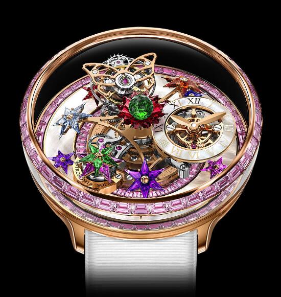 Jacob & Co Fleurs de Jardin Pink Sapphires AF321.40.BA.AF.B Replica watch